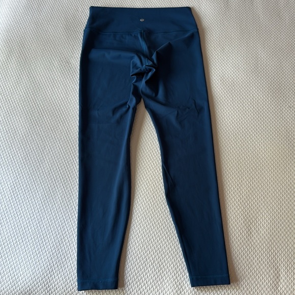 Lululemon Wunder Under High Rise Tight 28”‎ Full on Luxtreme Deep Marine Size 10 - Picture 7 of 10